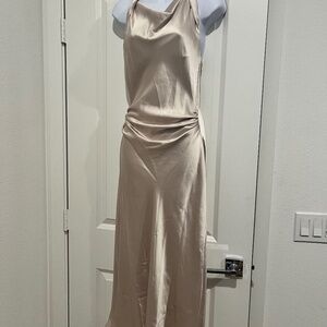 Zara Full Length Silk Dress